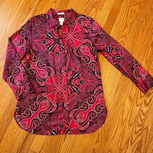 Chico’s Tunic-Length Top